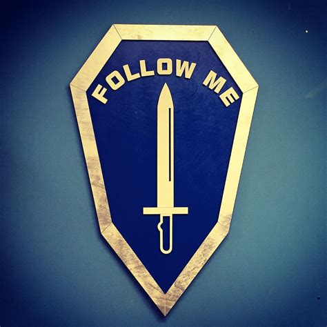 follow me infantry patch|army infantry follow me.